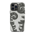 Aspidium Filix Mas (shield Fern Fronds) Karl Blossfeldt Iphone Case, 13 Pro Max / Matte, Fern Patterned Phone Case