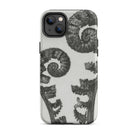 Aspidium Filix Mas (shield Fern Fronds) Karl Blossfeldt Iphone Case, 14 Plus / Matte, Fern Patterned Iphone Case