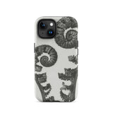 Aspidium Filix Mas (shield Fern Fronds) - Karl Blossfeldt Iphone Case, 15 / Matte, Fern Frond Patterned Phone Case