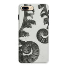 Aspidium Filix Mas (shield Fern Fronds) by Karl Blossfeldt Iphone Case, 8 Plus / Matte, Fern-patterned Phone Case