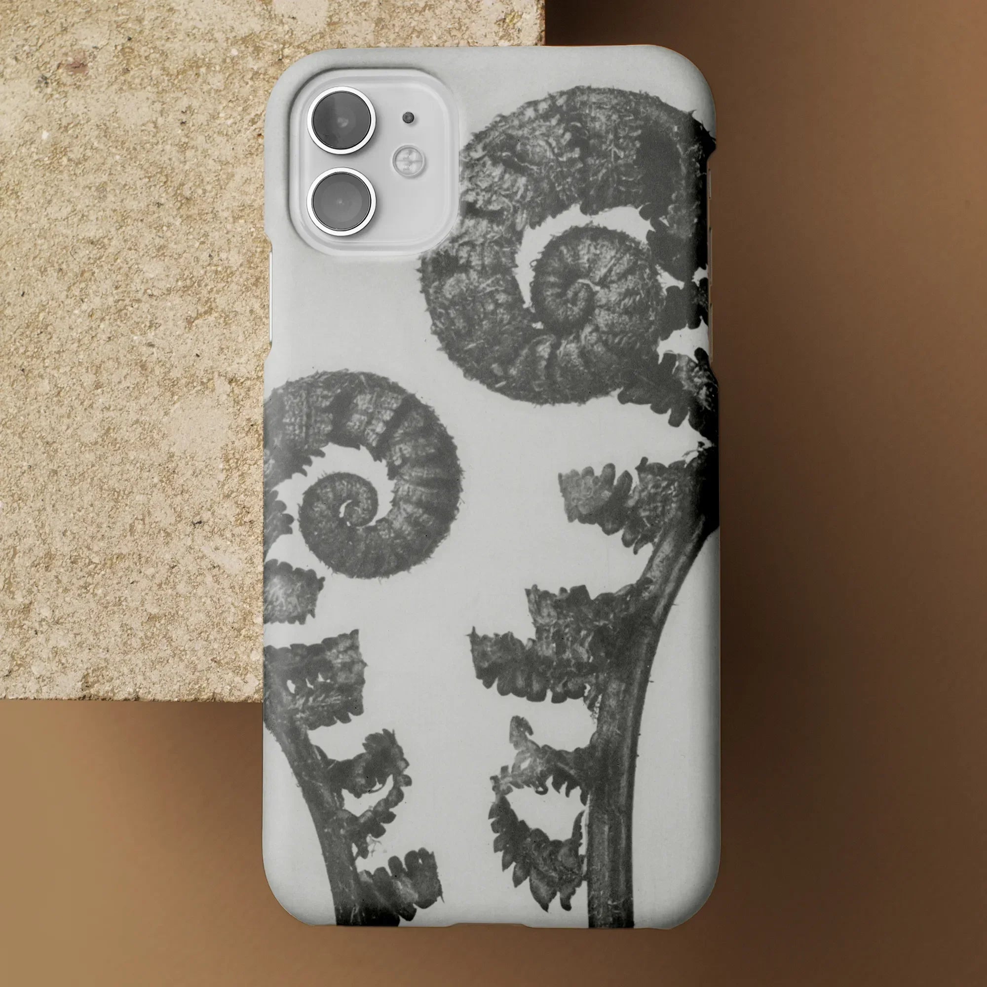 Aspidium Filix Mas (shield Fern Fronds) - Karl Blossfeldt Iphone Case Mobile Phone Cases