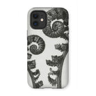 Aspidium Filix Mas (shield Fern Fronds) - Karl Blossfeldt Iphone Case - 12 Mini / Matte