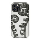 Aspidium Filix Mas (shield Fern Fronds) - Karl Blossfeldt Iphone Case - 12 Pro / Matte