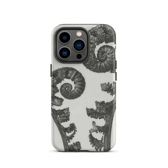 Aspidium Filix Mas (shield Fern Fronds) - Karl Blossfeldt Phone Case Iphone 13 Pro / Matte Fern-patterned Phone Case Karl Blossfeldt,