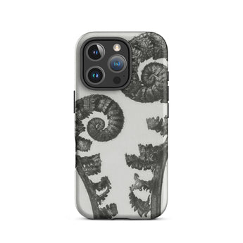 Aspidium Filix Mas (shield Fern Fronds) - Karl Blossfeldt Phone Case Iphone 16 Pro / Matte Fern-patterned Phone Case Karl Blossfeldt,