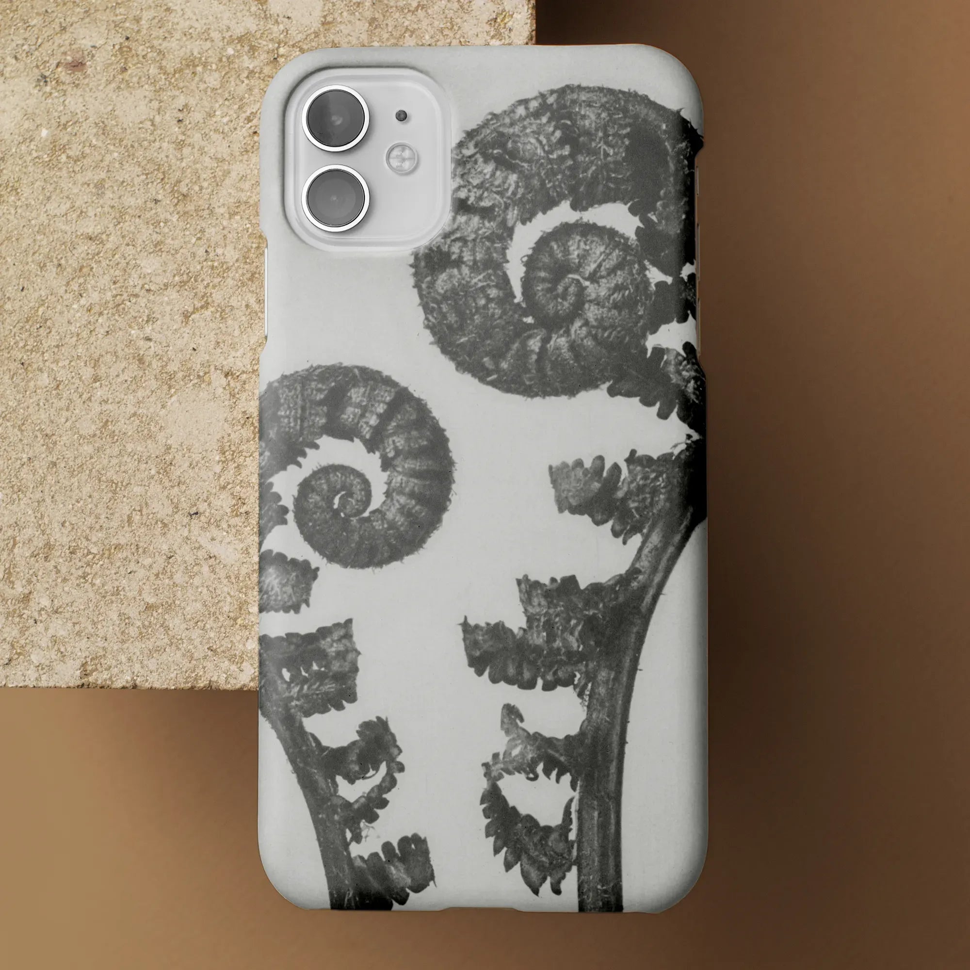 Aspidium Filix Mas (shield Fern Fronds) - Karl Blossfeldt Tough Phone Case - Mobile Phone Cases - Aesthetic Art