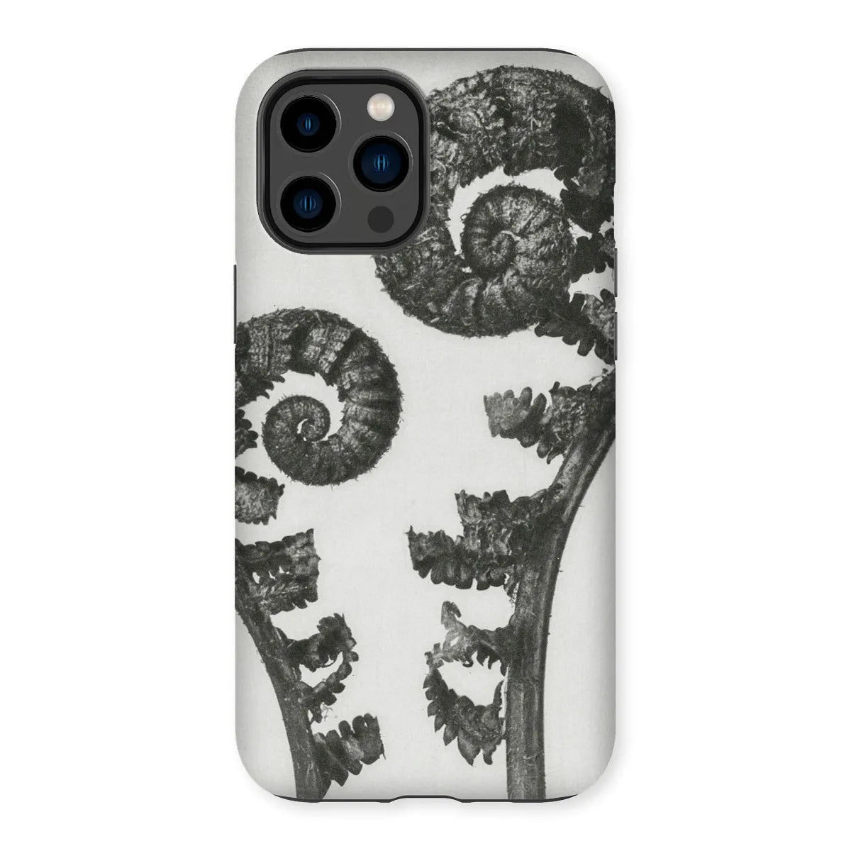 Aspidium Filix Mas (shield Fern Fronds) By Karl Blossfeldt Tough Phone Case - Iphone 14 Pro Max / Matte - Mobile Phone