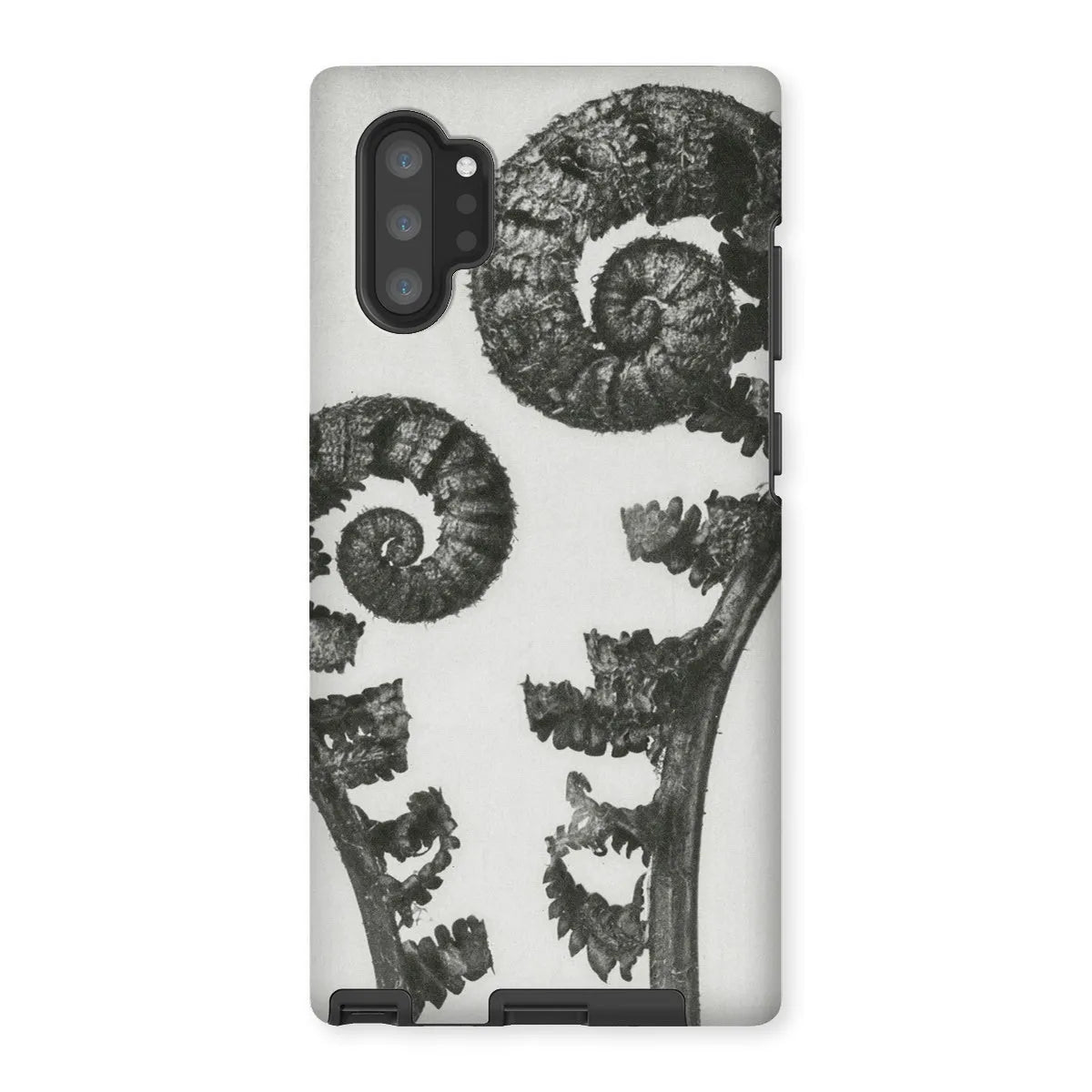 Aspidium Filix Mas (shield Fern Fronds) By Karl Blossfeldt Tough Phone Case - Samsung Galaxy Note 10p / Matte - Mobile