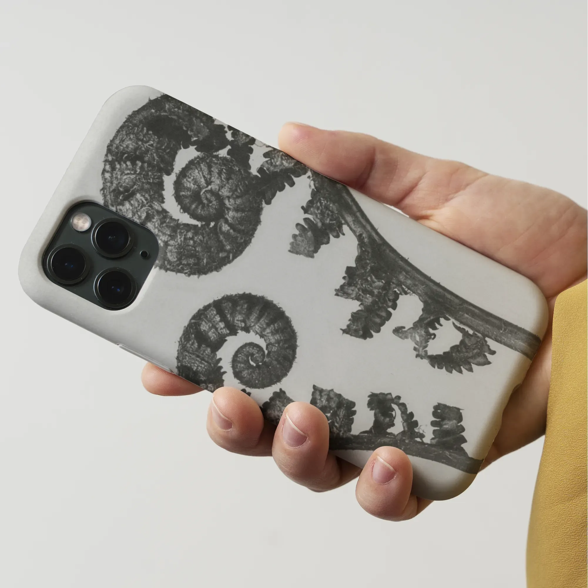 Aspidium Filix Mas (shield Fern Fronds) By Karl Blossfeldt Tough Phone Case - Mobile Phone Cases - Aesthetic Art