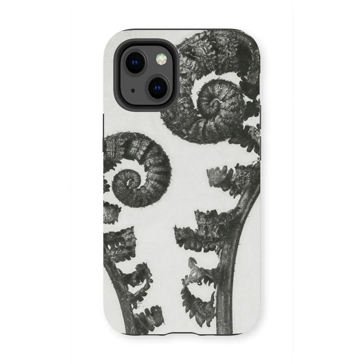 Aspidium Filix Mas (shield Fern Fronds) By Karl Blossfeldt Tough Phone Case - Iphone 13 Mini / Matte - Mobile Phone