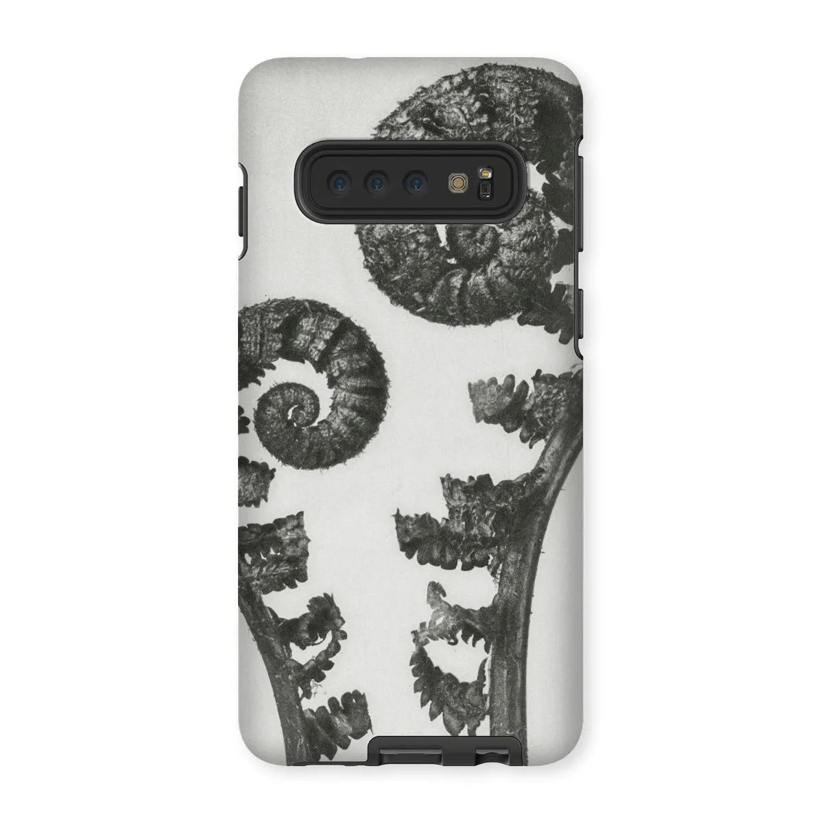 Aspidium Filix Mas (shield Fern Fronds) By Karl Blossfeldt Tough Phone Case - Samsung Galaxy S10 / Matte - Mobile Phone