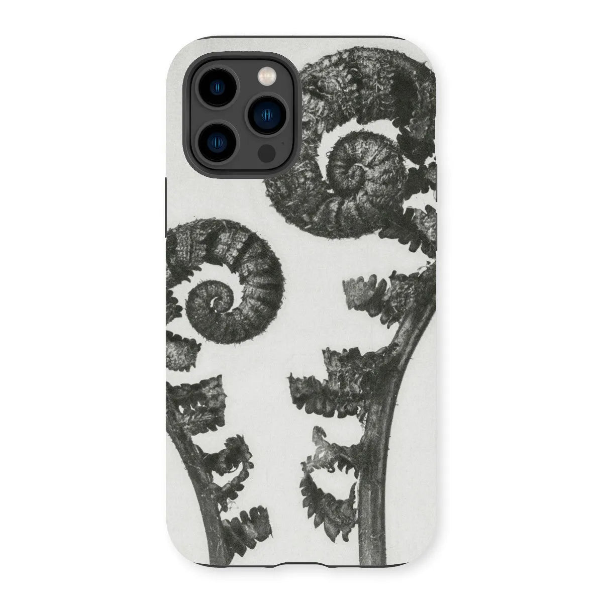 Aspidium Filix Mas (shield Fern Fronds) By Karl Blossfeldt Tough Phone Case - Iphone 14 Pro / Matte - Mobile Phone