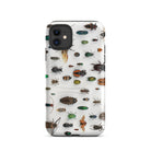 Assorted Coleoptera Beetle Taxonomy Iphone Case, 11 / Matte, Bug Patterned Phone Case