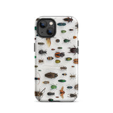 Assorted Coleoptera - Beetle Taxonomy Iphone Case, 13 / Matte, Insect-patterned Phone Case