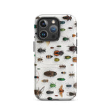 Assorted Coleoptera - Beetle Taxonomy Iphone Case, 16 Pro / Matte, Bug-patterned Phone Case