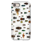Assorted Coleoptera Beetle Taxonomy Iphone Case, 8 / Matte, Beetle Patterned Phone Case