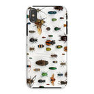 Assorted Coleoptera Beetle Taxonomy Iphone Case, Xs / Matte, Phone Case Insect Pattern