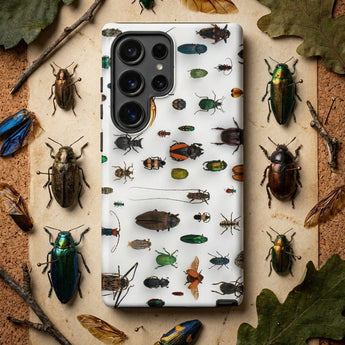 Assorted Coleoptera - Beetle Taxonomy Samsung Galaxy Case, Mobile Phone Cases, Toby Leon