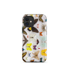 Assorted Lepidoptera Butterfly Taxonomy Iphone Case, 12 Mini / Matte, Butterfly Patterned Phone Case