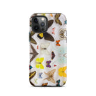 Assorted Lepidoptera Butterfly Taxonomy Iphone Case, 12 Pro / Matte, Butterfly Patterned Phone Case