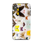 Assorted Lepidoptera Butterfly Taxonomy Iphone Case, Xs Max / Matte, Butterfly Patterned Phone Case