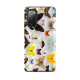 Assorted Lepidoptera - Butterfly Taxonomy Sasmung Case, Samsung Galaxy S20 Fe / Matte, Smartphone Case Colorful Butterfly Pattern