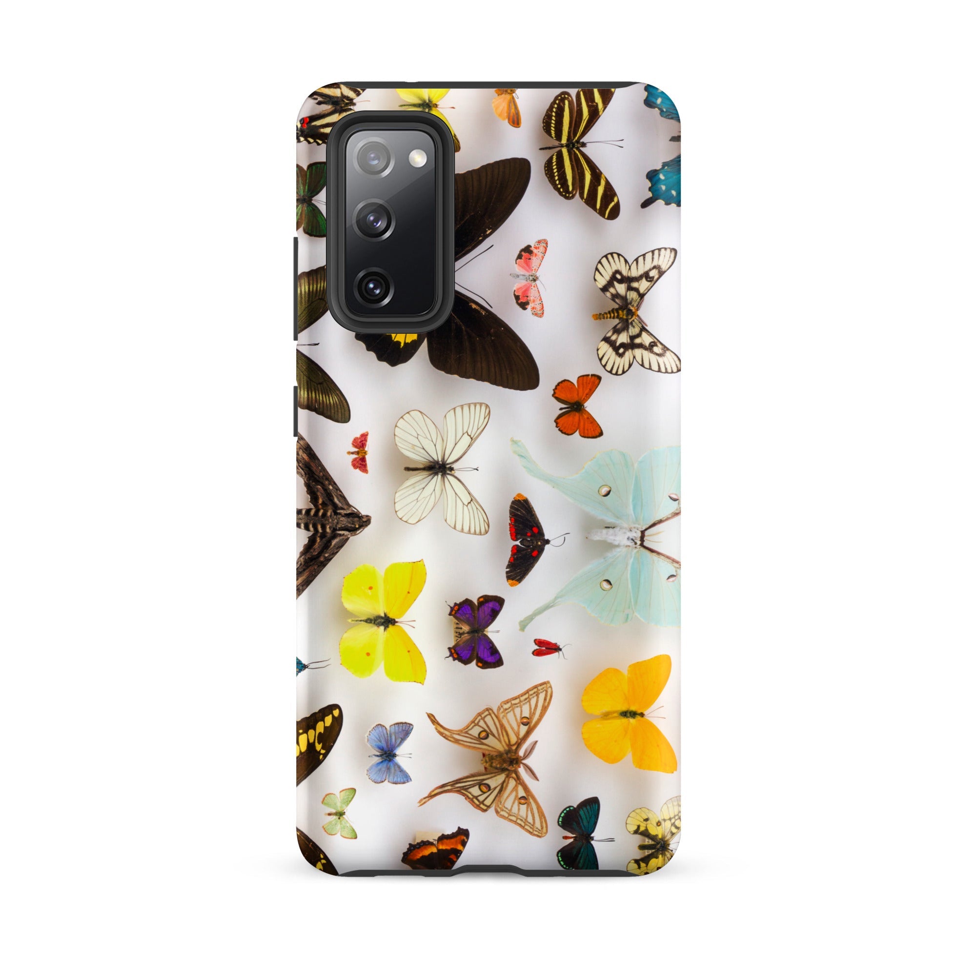 Assorted Lepidoptera Butterfly Taxonomy Sasmung Case, Samsung Galaxy S20 Fe / Matte, Smartphone Case Colorful Butterfly Pattern