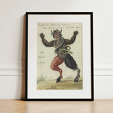 Astaroth - Compendium of Demonology Art Print / Canvas, 12x16’’ / 31x41cm / Black Frame / Matboard, Posters Prints & Visual Artwork, Toby