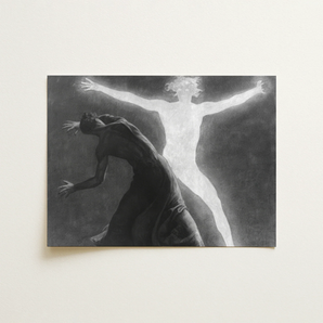 Astral Man - Sascha Schneider Art Print / Canvas, 16x12’’ / 41x31cm / Unframed / no Border, Posters Prints & Visual Artwork, Toby Leon