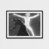 Astral Man - Sascha Schneider Art Print / Canvas Hypnotist Exudes Sculptural, Invisible Current, one Prints