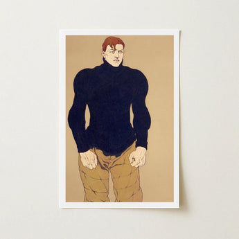 Athlete - Edward Penfield Art Print / Canvas Penfield’s, Harper’s Monthly, Director, Prints