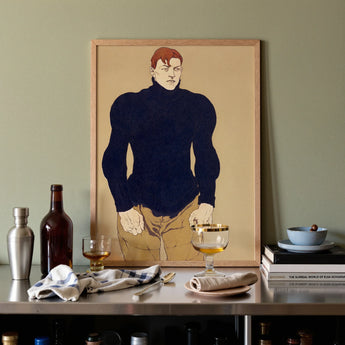 Athlete - Edward Penfield Art Print / Canvas, Posters Prints & Visual Artwork, Toby Leon