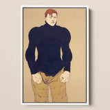 Athlete - Edward Penfield Art Print / Canvas, Posters Prints & Visual Artwork, Toby Leon