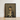 Attention Seeker - Gay Black Bondage Art Print / Canvas Black-framed Portrait Man Dreadlocks Eyes Bound Cream-colored Ribbon