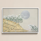 Autumn Evening - Kamisaka Sekka Art Print / Canvas, 17x12’’ / A3 / White Frame, Posters Prints & Visual Artwork, Toby Leon