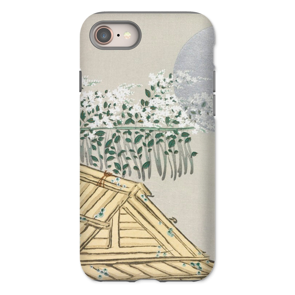 Autumn Flowers (aki no Hana) - Kamisaka Sekka Iphone Case, 8 / Matte, Phone Case Artistic Design Wooden Structures Foliage