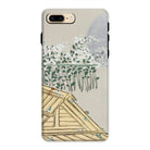 Autumn Flowers (aki no Hana) - Kamisaka Sekka Iphone Case, 8 Plus / Matte, Iphone Case Artistic Design Wooden Roof Foliage
