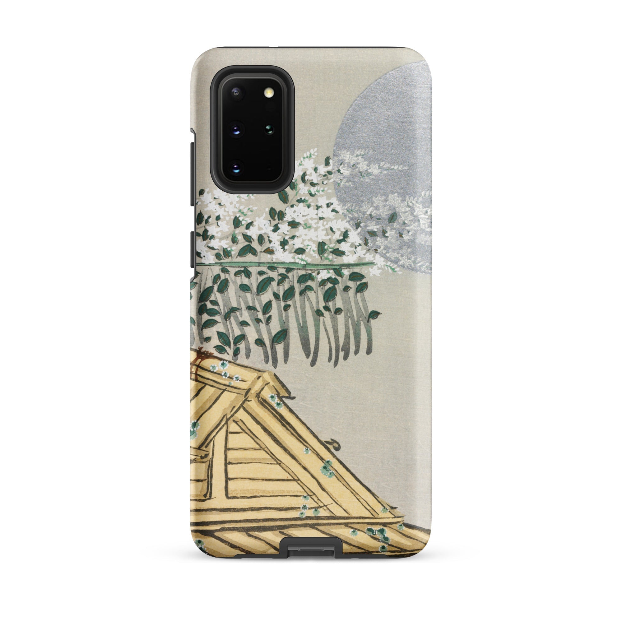 Autumn Flowers (aki no Hana) Kamisaka Sekka Samsung Case, Galaxy S20 Plus / Matte, Phone Case Artistic Depiction Roof Foliage Moon