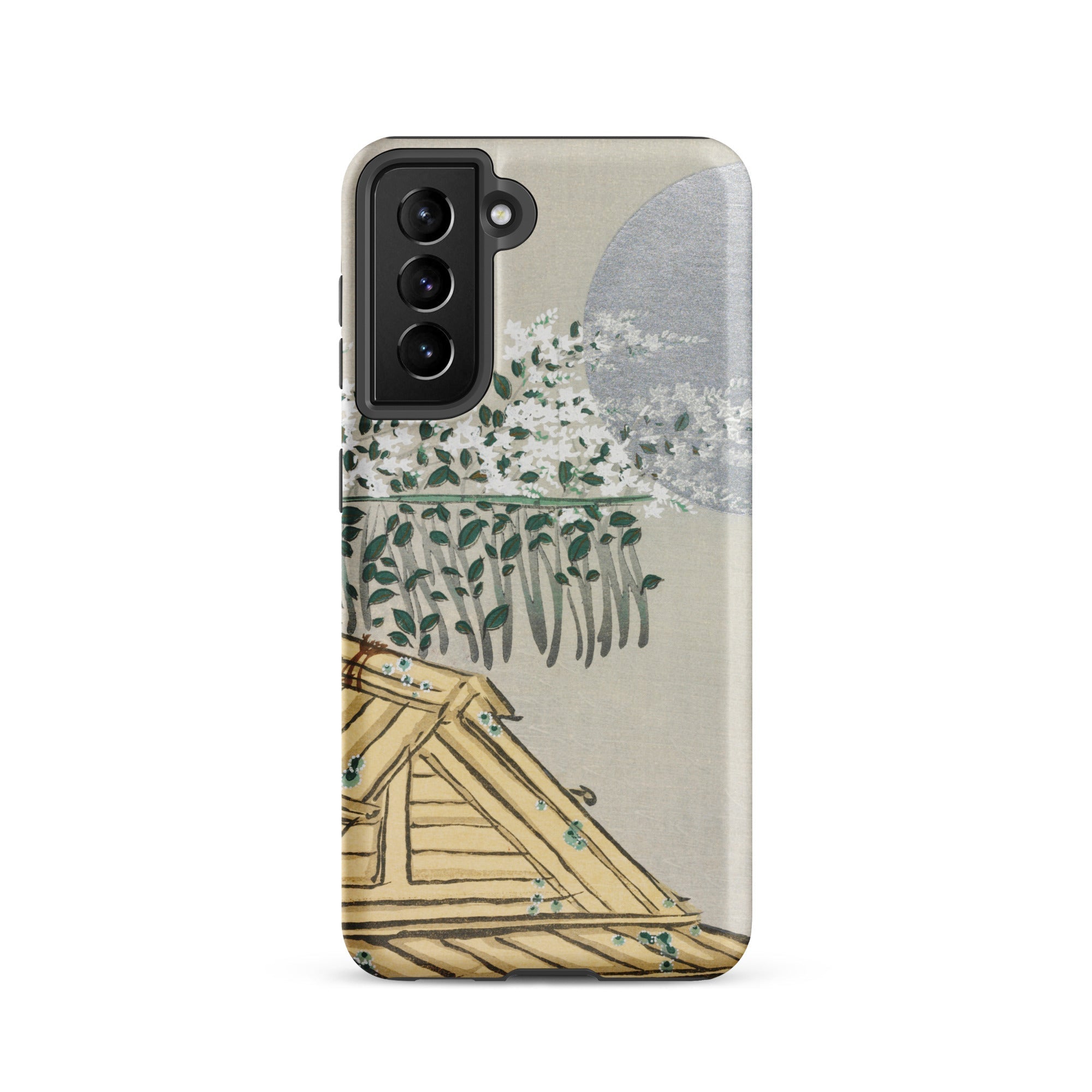 Autumn Flowers (aki no Hana) Kamisaka Sekka Samsung Case, Galaxy S21 / Matte, Smartphone Case Natural Landscape Design Wooden Structure