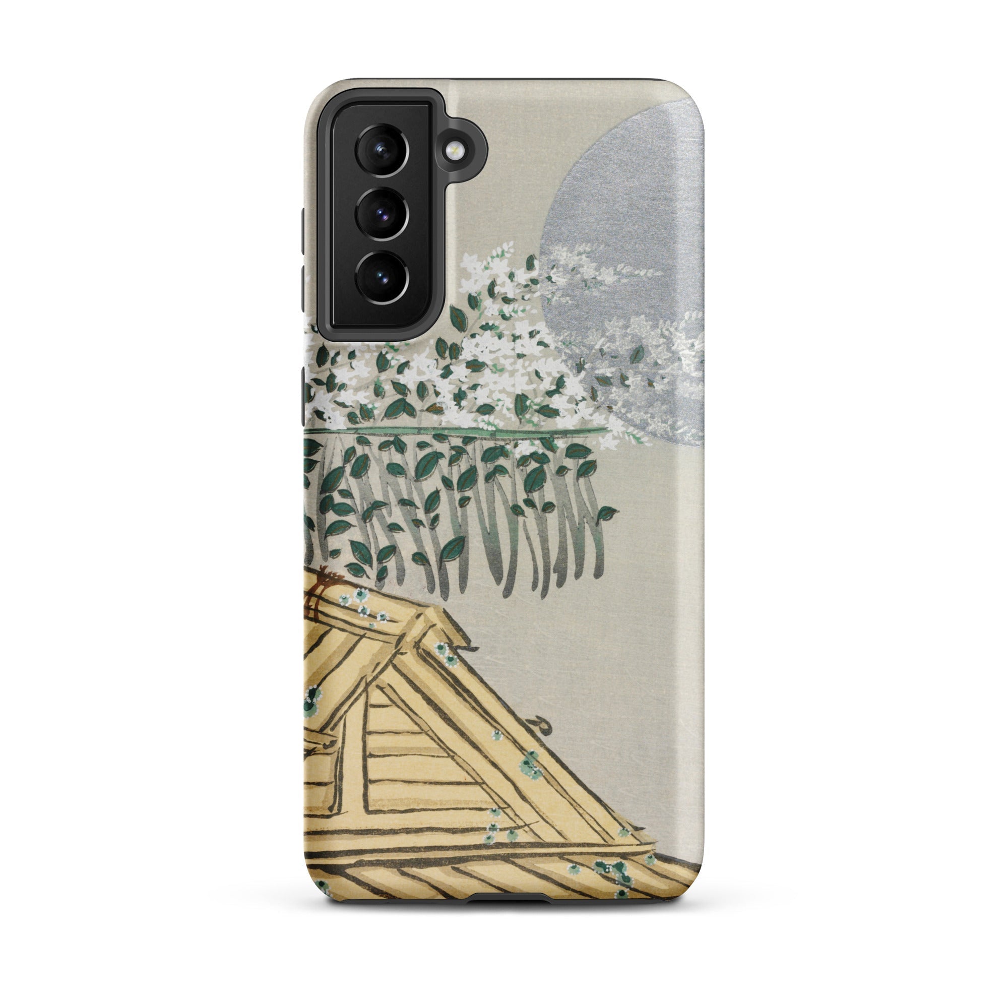 Autumn Flowers (aki no Hana) Kamisaka Sekka Samsung Case, Galaxy S21 Plus / Matte, Smartphone Case Artistic Depiction Pitched Roof