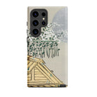 Autumn Flowers (aki no Hana) Kamisaka Sekka Samsung Case, Galaxy S24 Ultra / Matte, Phone Case Artistic Design House Roof Trees Moon