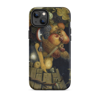 Autumn - Giuseppe Arcimboldo Iphone Case, 14 Plus / Matte, Iphone Still-life Painting Fruits Vegetables Case