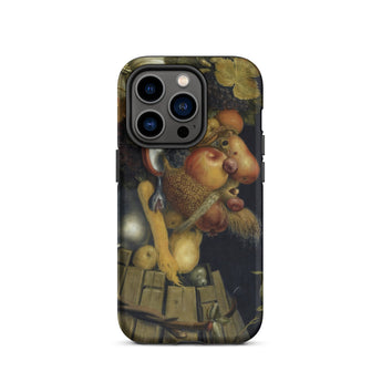 Autumn - Giuseppe Arcimboldo Iphone Case, 14 Pro / Matte, Iphone Renaissance-style Fruit Vegetable Face Case