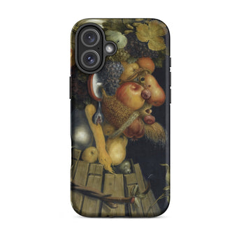 Autumn - Giuseppe Arcimboldo Iphone Case, 16 Plus / Matte, Phone Case Life Painting Fruits