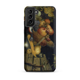 Autumn - Giuseppe Arcimboldo Samsung Case, Galaxy S21 Plus / Matte, Smartphone Renaissance-style Life Painting Fruits Vegetables Animals