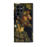 Autumn - Giuseppe Arcimboldo Samsung Case, Galaxy S22 Ultra / Matte, Black Phone Case Classical Painting Face Made Fruits