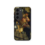 Autumn - Giuseppe Arcimboldo Samsung Case, Galaxy S23 / Matte, Black Smartphone Case Classical Fruit-head Painting