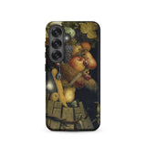 Autumn - Giuseppe Arcimboldo Samsung Case, Galaxy S25 / Matte, Smartphone Case Still-life Painting Fruits Vegetables Arranged Resemble
