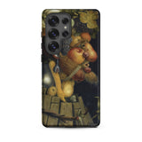 Autumn - Giuseppe Arcimboldo Samsung Case, Galaxy S25 Ultra / Matte, Black Phone Case Still-life Painting Fruits Animals