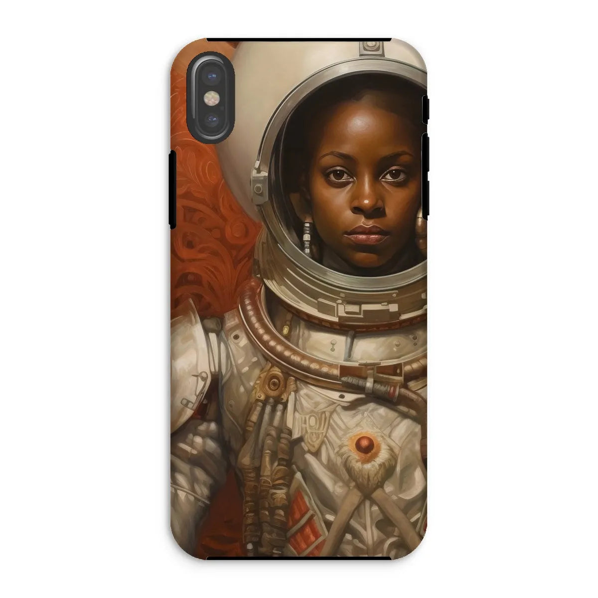 Ava - Black Lesbian Astronaut Aesthetic Phone Case - Iphone Xs / Matte - Mobile Phone Cases - Aesthetic Art